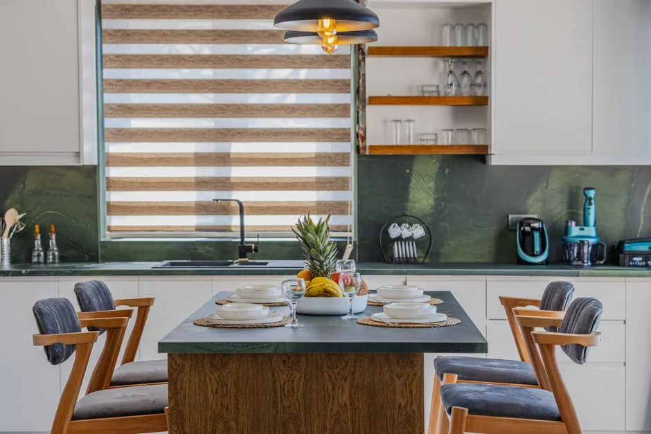 Cucina attrezzata di una casa vacanze