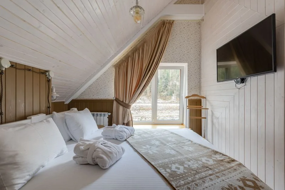 Camera di una guest house pronta ad accogliere gli ospiti